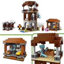 LEGO Minecraft Аванпост Пиллажников и Разрушитель
