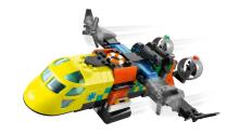 LEGO City lidmašīna, apkalpes kravas auto un gaisa kuģis remix