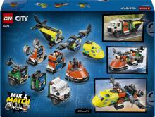 LEGO City lidmašīna, apkalpes kravas auto un gaisa kuģis remix