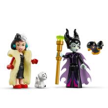 LEGO Disney Maleficentes un Cruellas De Vil kleitas