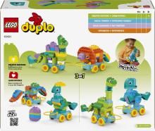 LEGO DUPLO 3в1 Динозавры на колесах
