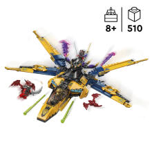 LEGO Ninjago Ras un Arin Super Vētras Lidmašīna