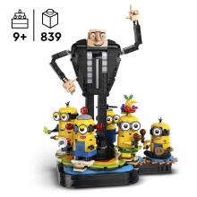 LEGO Minions Brick-Built Gru and Minions