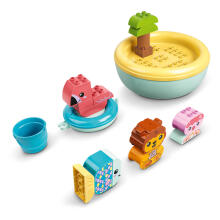 LEGO DUPLO Время купания: Плавающий остров с животными
