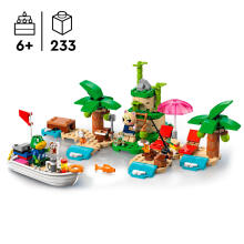 LEGO Animal Crossing Каппна на островном туре на лодке