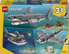 LEGO Creator Ужасная акула с сокровищами