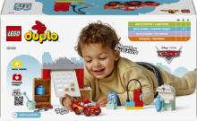LEGO DUPLO Mcqueen apmeklējums Doka garāžā