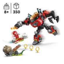 LEGO Sonic Knuckles vs. Dr. Eggman Egg Crusher Mech