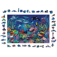 Пазл Ravensburger из дерева 500 деталей "Подводный мир"
