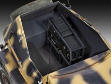 Revell plastmasas modeļa vācu komandieru bruņotais transports Sd.Kfz.247 Ausf.B 1:35