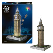 3D-пазл Ravensburger с LED-подсветкой: Биг Бен