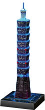 Ravensburger 3D Puzzle Taipei Tower , Night Edition  