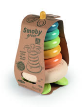 Smoby bioplastmasas Roly Poly piramīda
