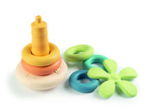 Smoby bioplastmasas Roly Poly piramīda