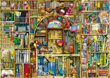 Ravensburger puzle 1000 gabali Strange Book Store 2