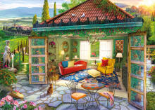 Ravensburger Puzzle 1000 pc Tuscany Oasis