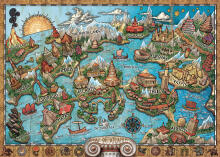 Пазл Ravensburger 1000 шт Атлантис