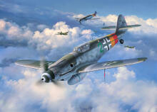 Revell plastic model Messerschmitt Bf109 G-10 1:48