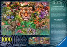 Пазл Ravensburger 1000 деталей: Джунглевый тигр