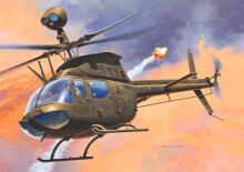 Модель пластикового самолета Revell Bell OH-58D Kiowa 1:72