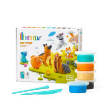 HEY CLAY modelēšanas māls 15 gab.: Suņu izvēle