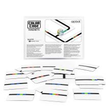 Ozobot Krāsu Koda Magnētu Ātruma Komplekts 18 Flīzes