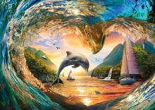Ravensburger Puzzle 1000 Pieces: Sunset Splash