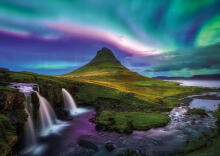 Ravensburger Puzzle 1000 Pieces: Aurora Over Kirkjufell