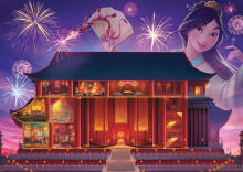 Ravensburger puzzle 1000 Pc Mulan's Castle
