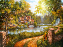 Ravensburger Puzzle 500 pc Country House