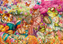 Ravensburger puzle 1000 gabali: Grāmatu klubs