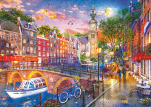 Пазл Ravensburger 1000 деталей: Амстердам