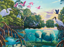 Ravensburger puzle 500 gabali Moments of Nature