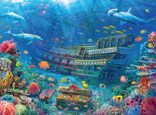 Ravensburger Puzzle 200 pc Discovery Ship