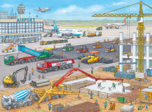 Ravensburger Puzzle 100 pc Constructionsite at the Airport