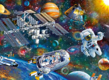 Пазл Ravensburger 200 деталей Открытое пространство