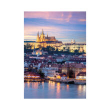 Dino Neon Puzzle 1000 pc Prague Castle