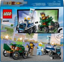 LEGO City Аэроплан против Гоночной Машины с Кроватью в Больнице