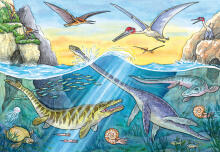 Ravensburger Puzzle 2x24 pc Dinosaurs