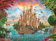 Пазл Ravensburger 100 деталей Радужный замок