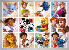 Ravensburger Puzzle 100 Pieces: Famous Disney Characters