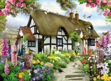 Ravensburger Puzzle 500 pc House in Nature