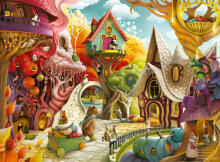 Пазл Ravensburger 500 деталей: Дом, милый дом