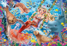 Ravensburger Puzzle 2x24 pc Mermaids