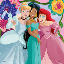 Ravensburger puzle 3x49 gabali Disney princeses