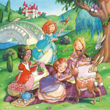 Ravensburger puzle 3x49 gabaliņi Mazā princese