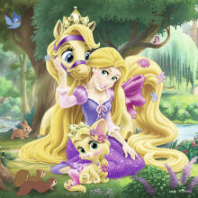 
Ravensburger puzle 3x49 gabali Princese