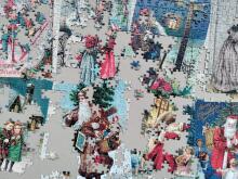 Tactic puzzle 1000 pc Retro Style Christmas Cards