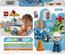 LEGO DUPLO Zilā Policijas Motocikls