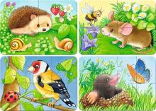 Ravensburger Mani pirmie puzles 2-4-6-8 gabali